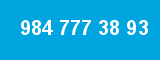 984 777 38 93 984 777 38 93